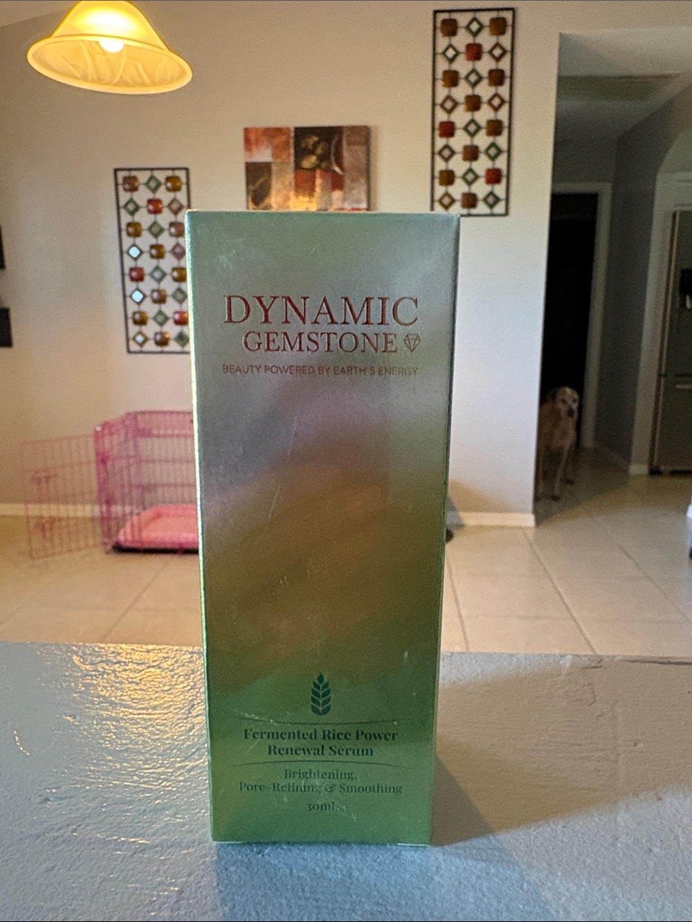 Dynamic Gemstone Fermented Rice Renewal Serum — Green